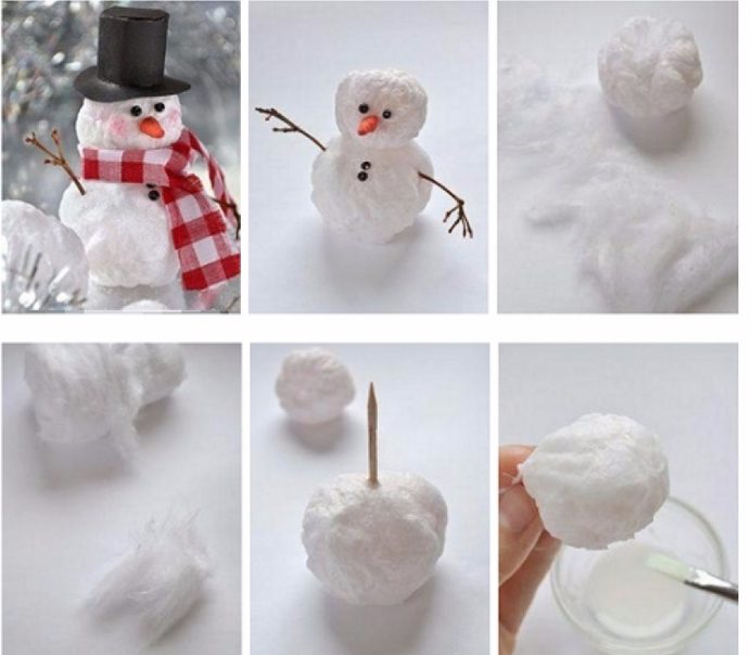Scheme for creating a snowman.