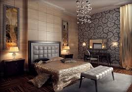 Bedroom in art deco style
