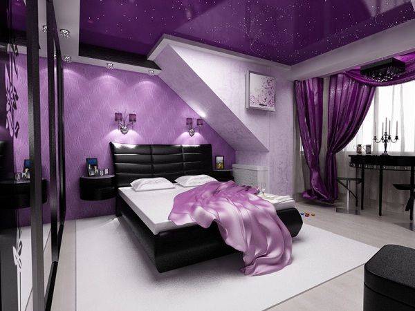 Variant of dark purple interior.