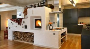 Bedroom in Russian style