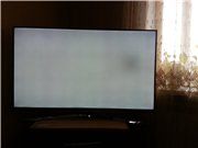 Light spot on the TV screen
