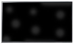 Light spot on the TV screen