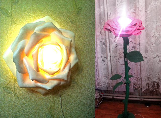 Options for crafts made from foamiran.