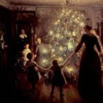 Tradition of decorating the Christmas tree