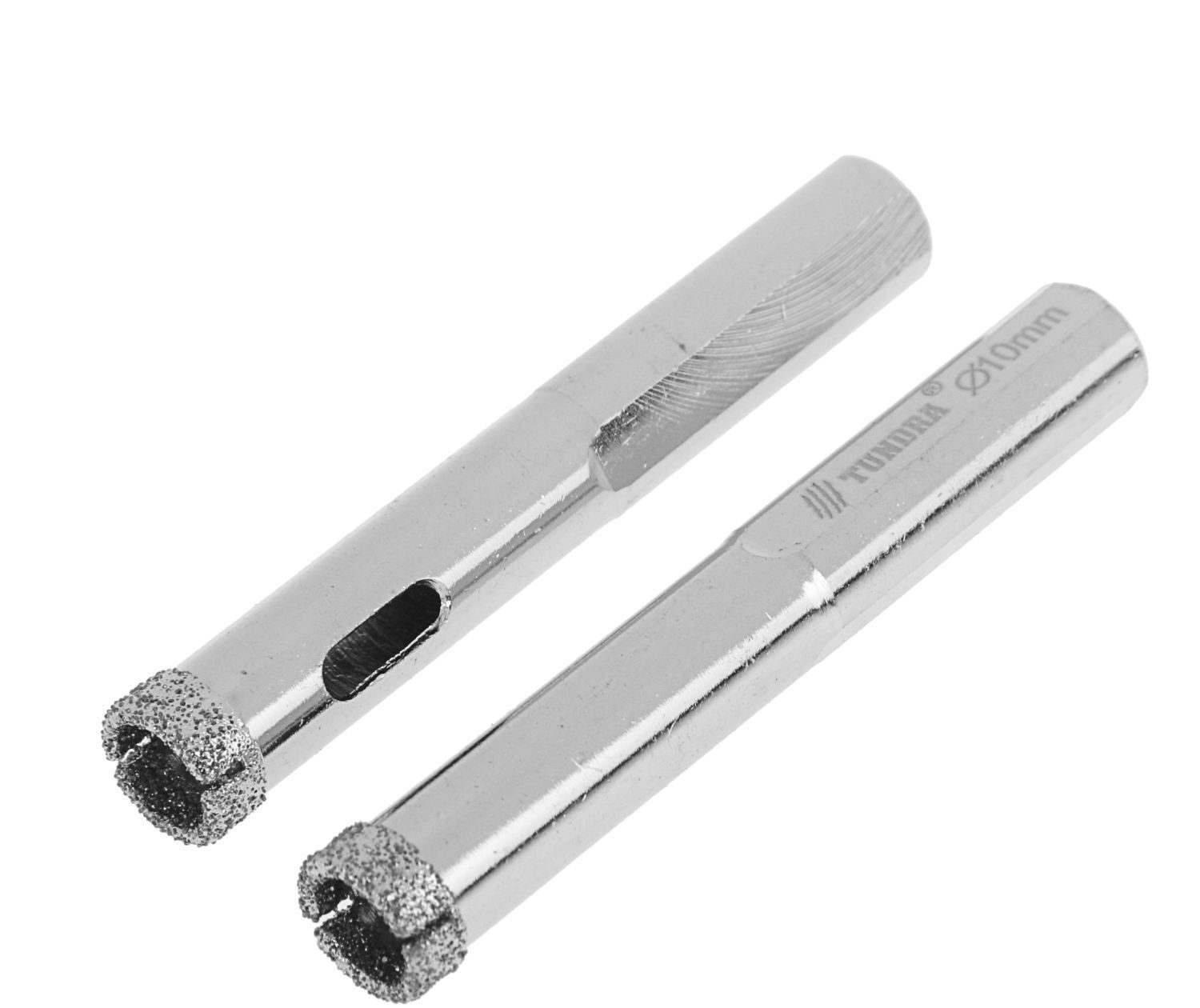 Tubular drill bits for mirrors.