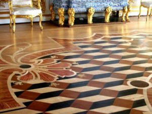 Artistic parquet.