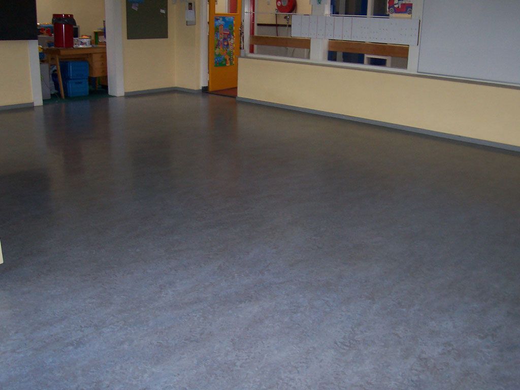 preparation of linoleum