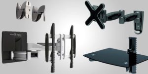 Types of TV wall mounts