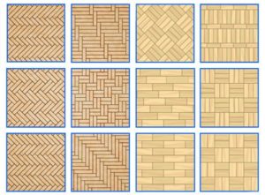 Types of parquet installation