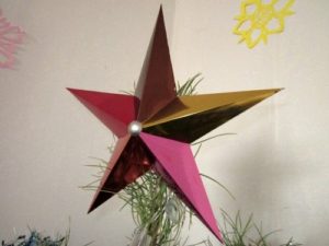Star on the Christmas tree