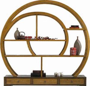 drawing of an unusual shelf