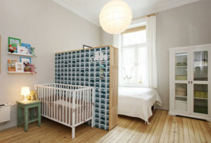 what is in the bedroom and what is in the nursery