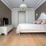 bedroom design with white furniture