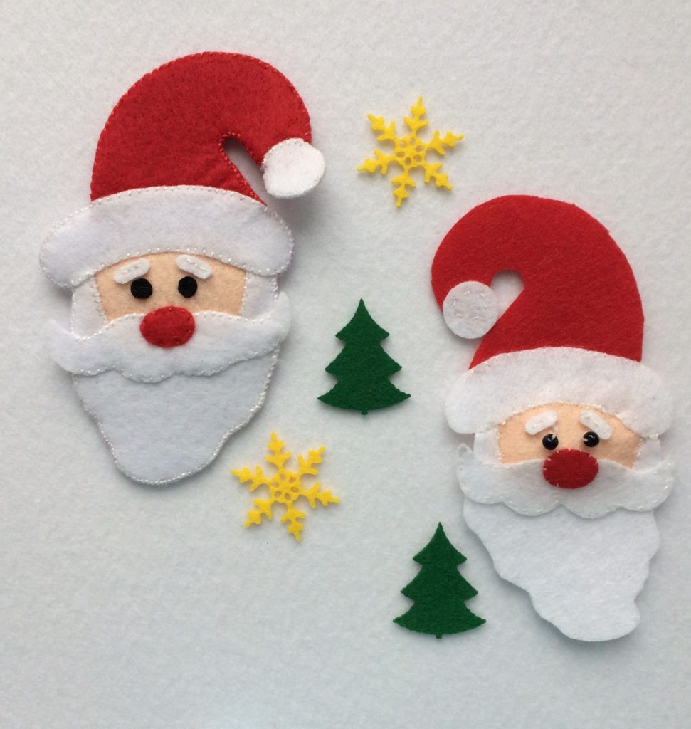 From felt to a Christmas tree