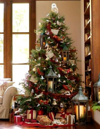 Decorated Christmas tree