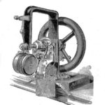 The first sewing machine using the lockstitch principle