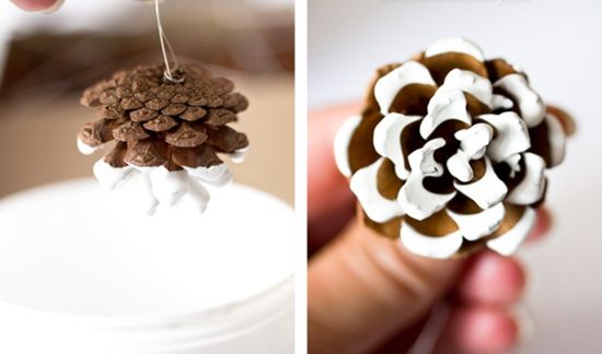 DIY Christmas tree pendants