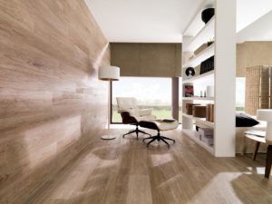 placing laminate on walls