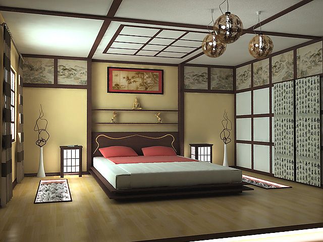attributes of Japanese style in the interior