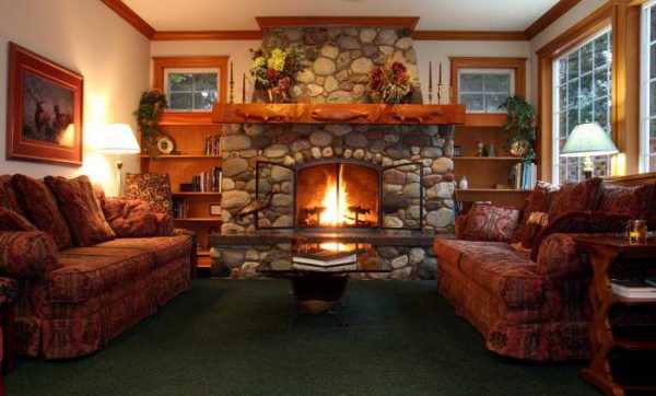 Option for placing a TV and fireplace.