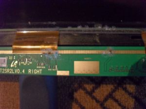 This is what the cable looks like on TV