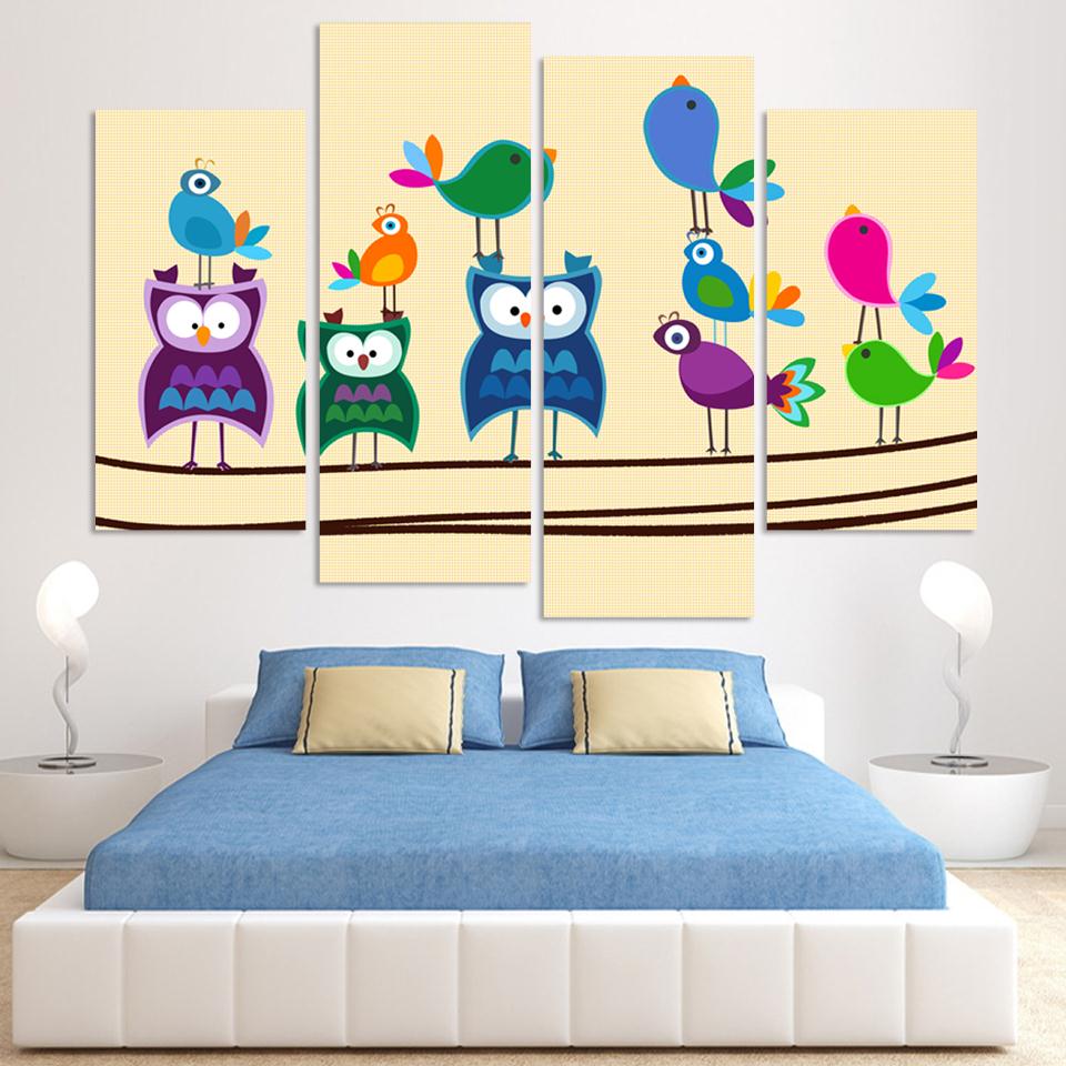 paintings in the nursery