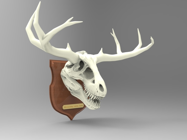 horns and skull