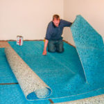 how to lay carpet on carpet