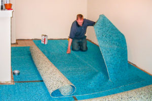 how to lay carpet on carpet