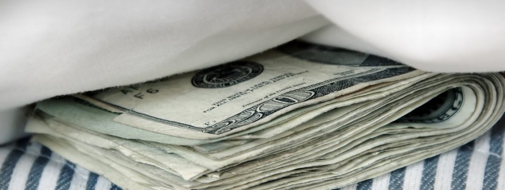 money in bed fucking