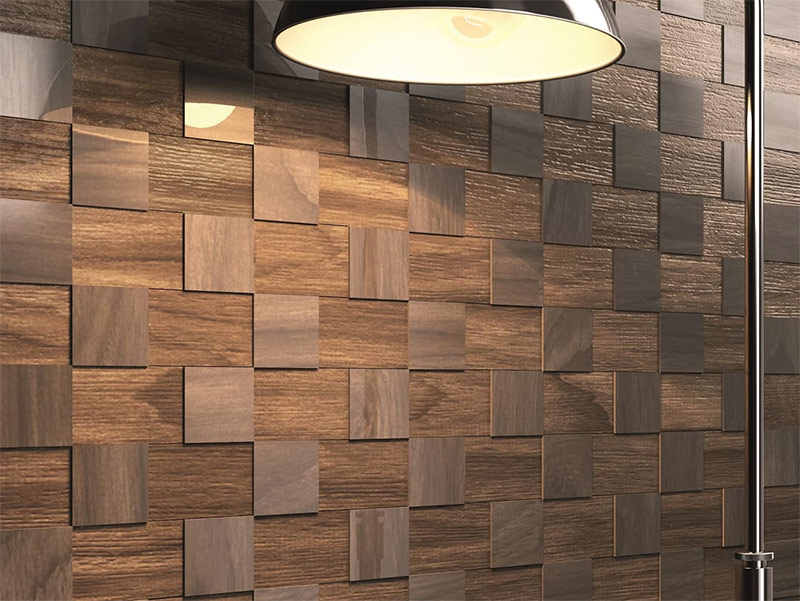 Laminate wall decor.