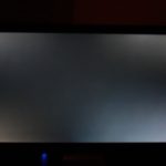 Glow effect of the monitor.