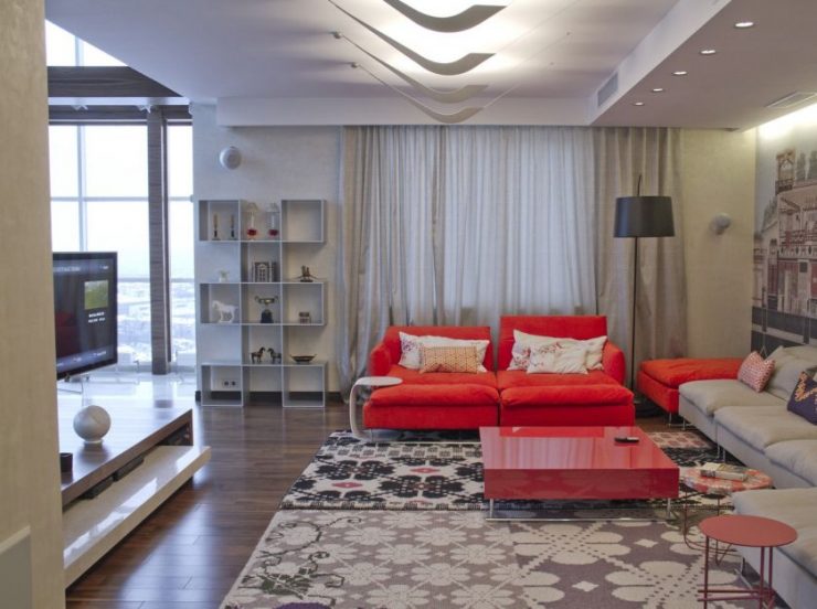 How to choose a carpet for the living room floor