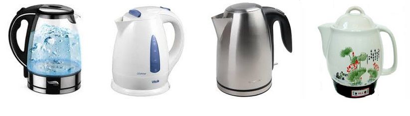Choosing an electric kettle.