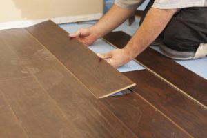 Laying laminate
