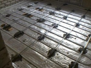 How to level a floor under linoleum