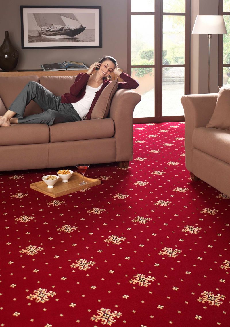 Carpet in the interior