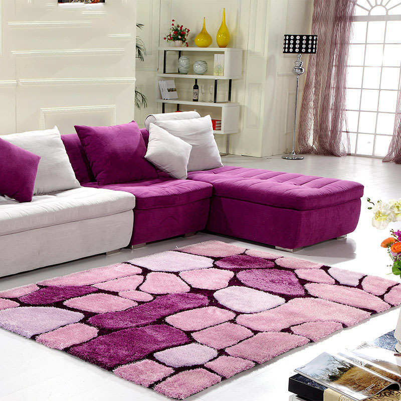 Variety of acrylic carpet designs.