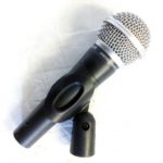 The microphone is loud.