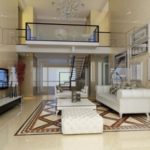 Tiles in the hall on the floor 10