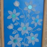 DIY crafts from underlay for laminate flooring.