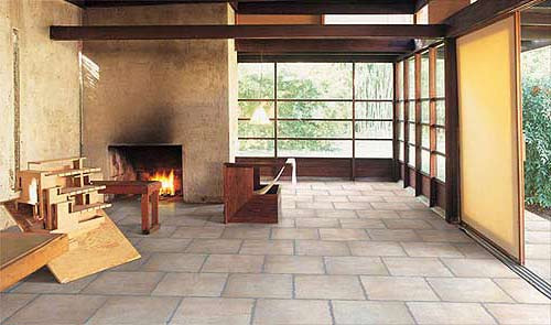 Method of laying tiles with offset (staggered) 