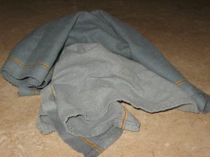 Old rag for moving furniture