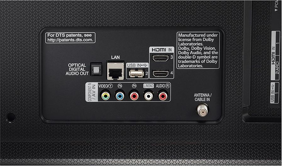 Dolby digital decoder on TV