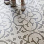 Is it possible to paint tiles on the floor?