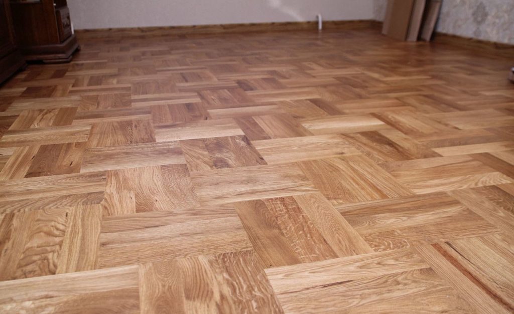 parquet laid