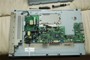 disassembled monitor