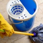 why can't you wash the floor in the evening?