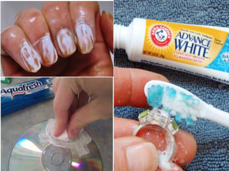 what can you clean with toothpaste