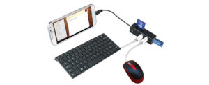 How to connect a keyboard and mouse to your phone